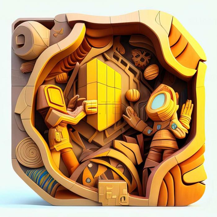 3D model The Iconoclasts game (STL)